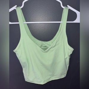 lululemon align tank top mint green size 4